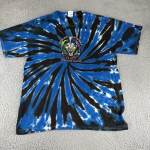 Support Your Local Chump Rick Fairless Strokers Dallas Tie Dye Biker Y2k Men's L